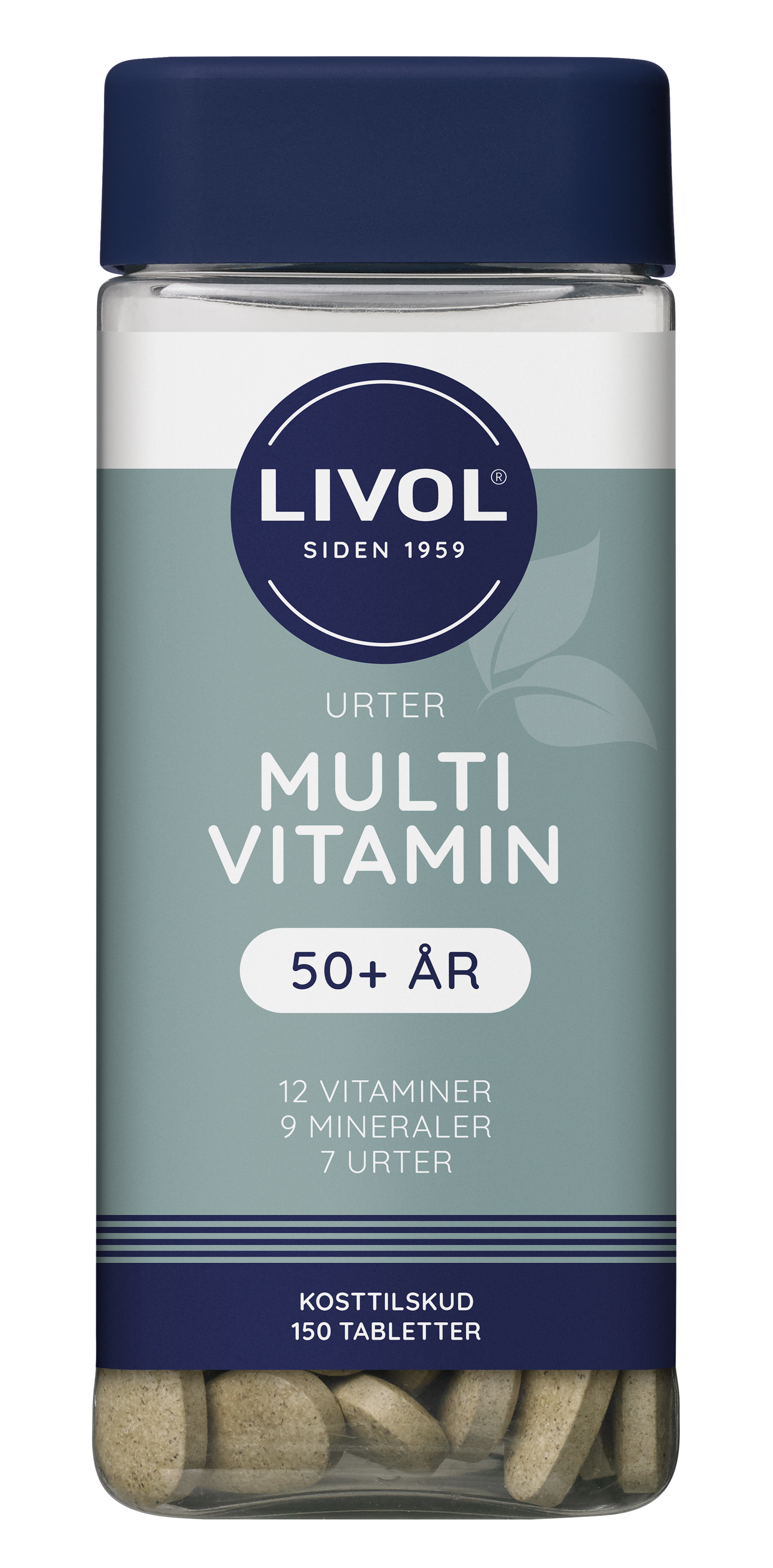 Multi vitamin 50+ urter voksen