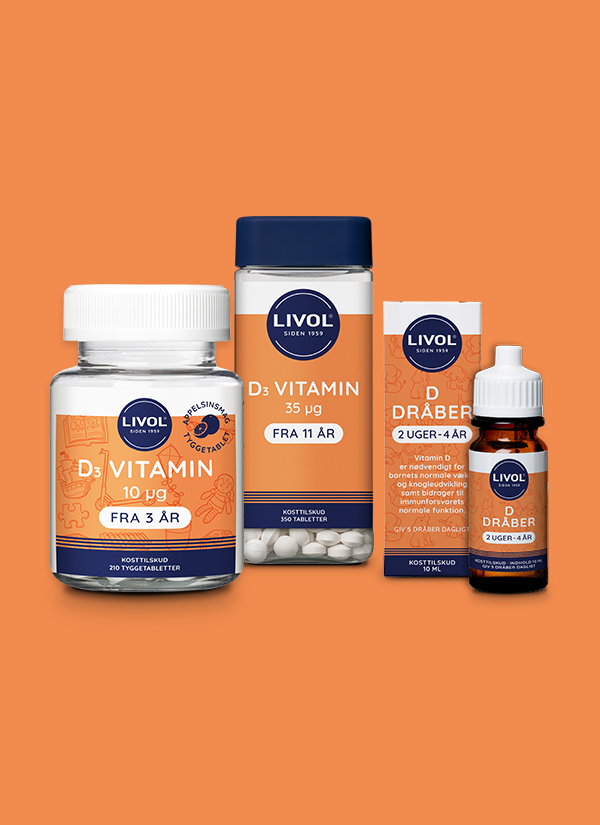 Livol, D-vitaminer